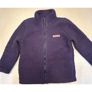 Vineyard Vines By Shep & Ian Martha's Vineyard Fleece Full Zip Jacket Size 4T